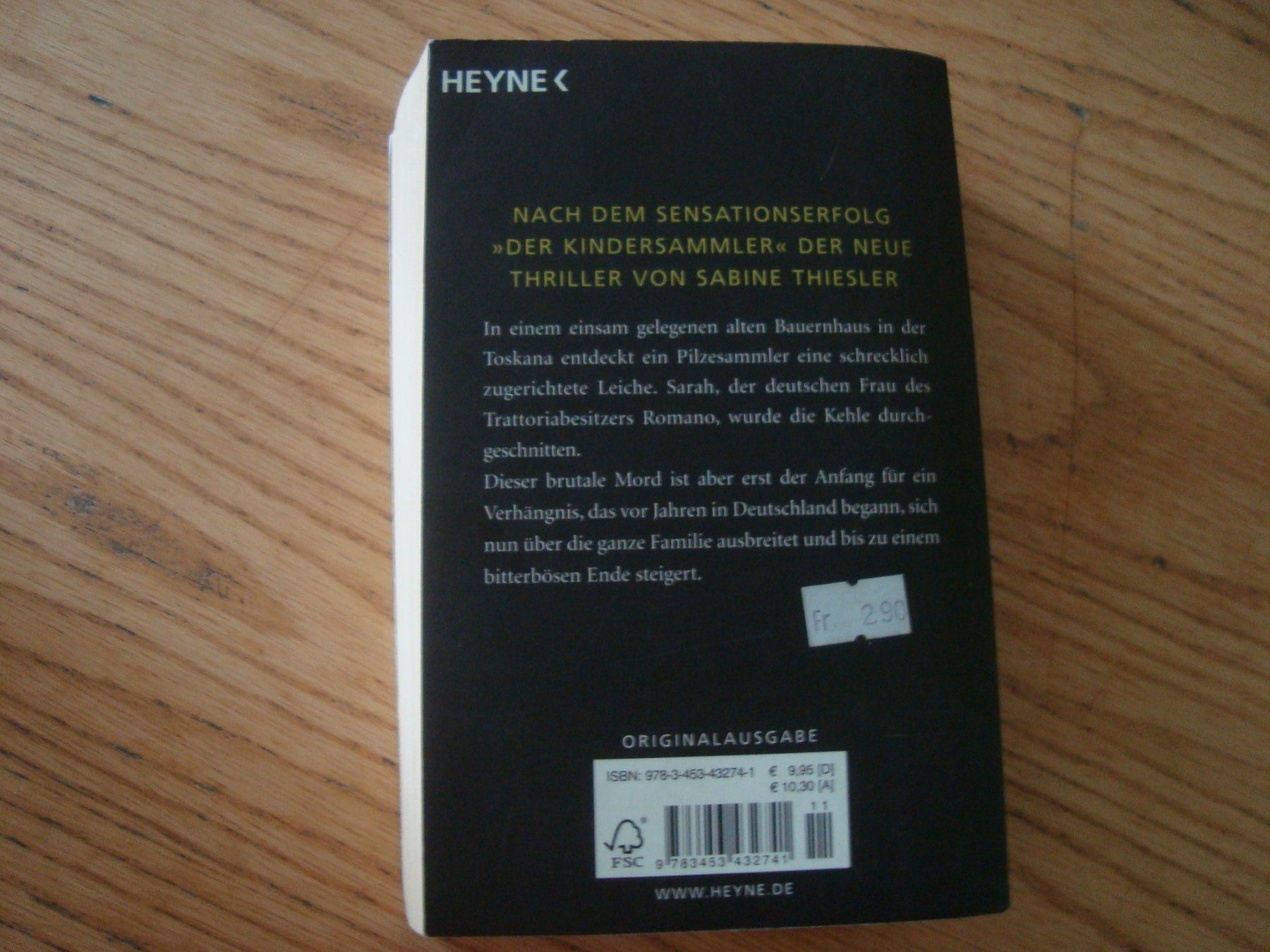 Libri: Sabine Thiesler (1 Buch) – Usato da Aesch LU venduto da wysshan 1