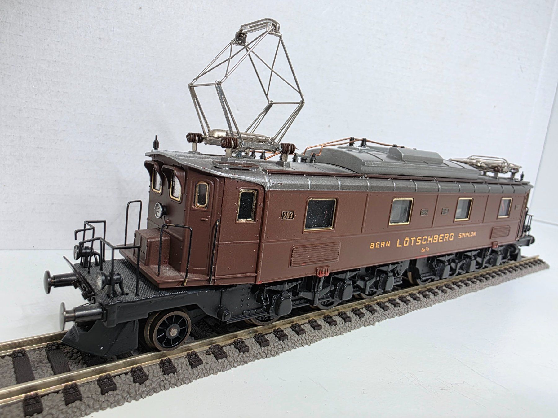 Roxy Modelleisenbahnen: ROXY BLS Be 6/8 No 203 Breda Analog AC – Gebraucht aus Schwarzenburg von hebusch54 5