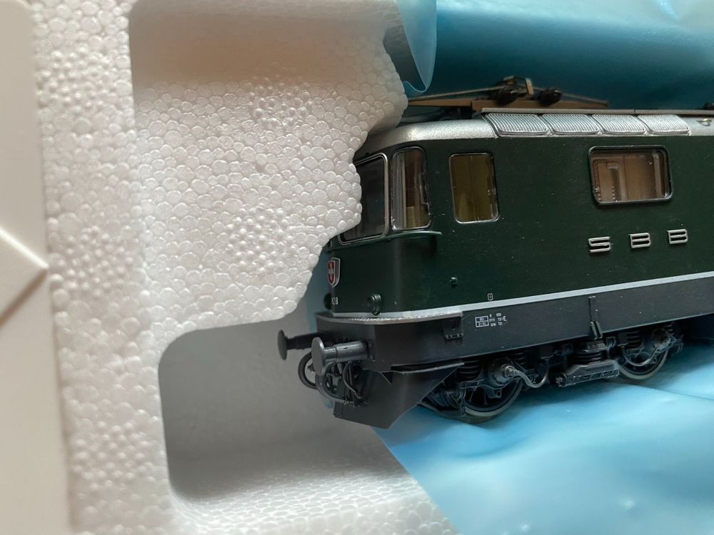 Locomotive ROCO 69840 HO - SBB-CFF Re 4/4 11128 - 3 Rails - Occasion