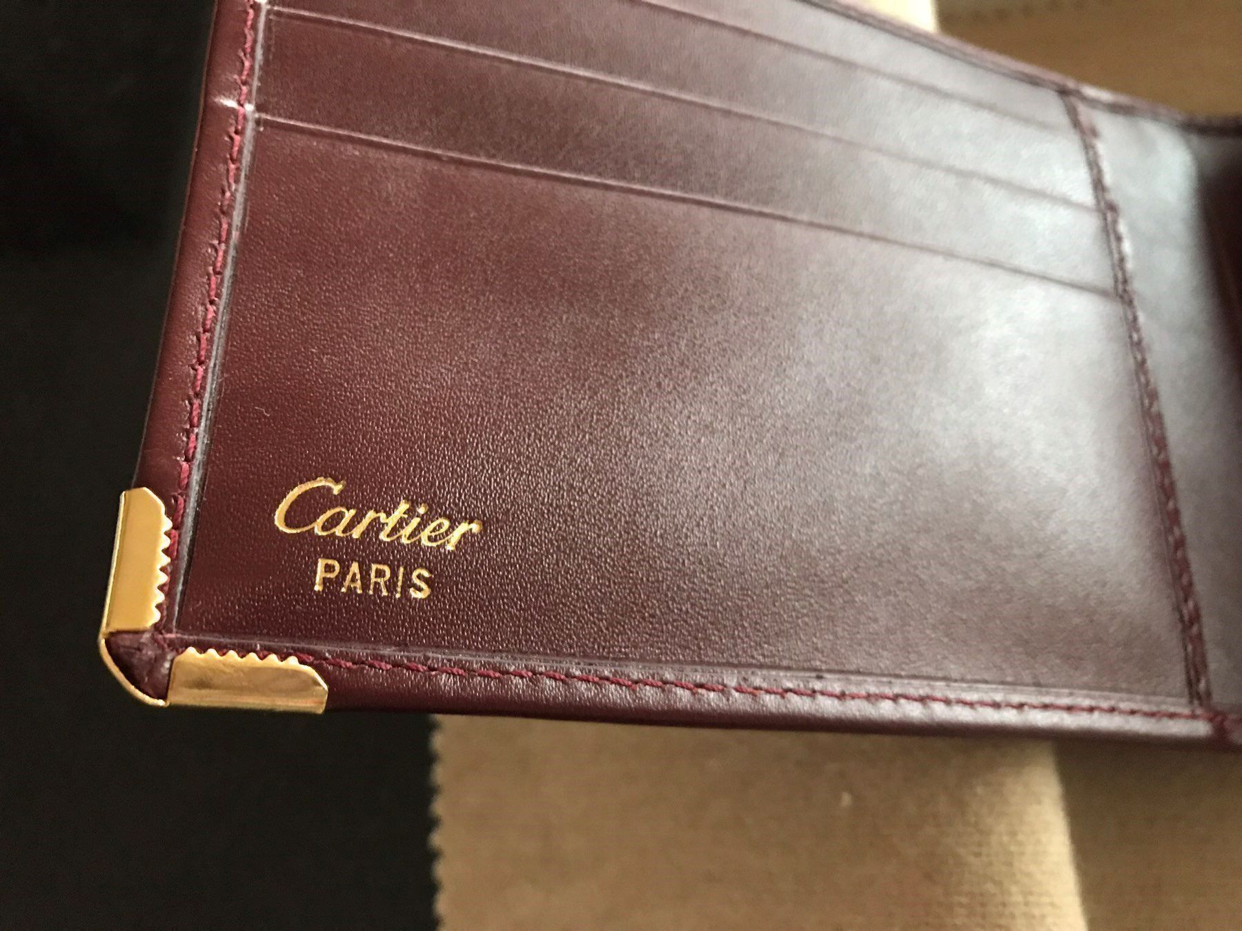 Cartier Portafogli: Vintage Cartier – Nuovo e nell'imballaggio originale da Stäfa venduto da 6senses 5