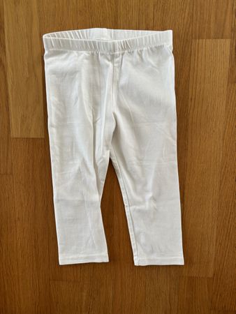 Neue Capri Legings 128/134 weiss H & M