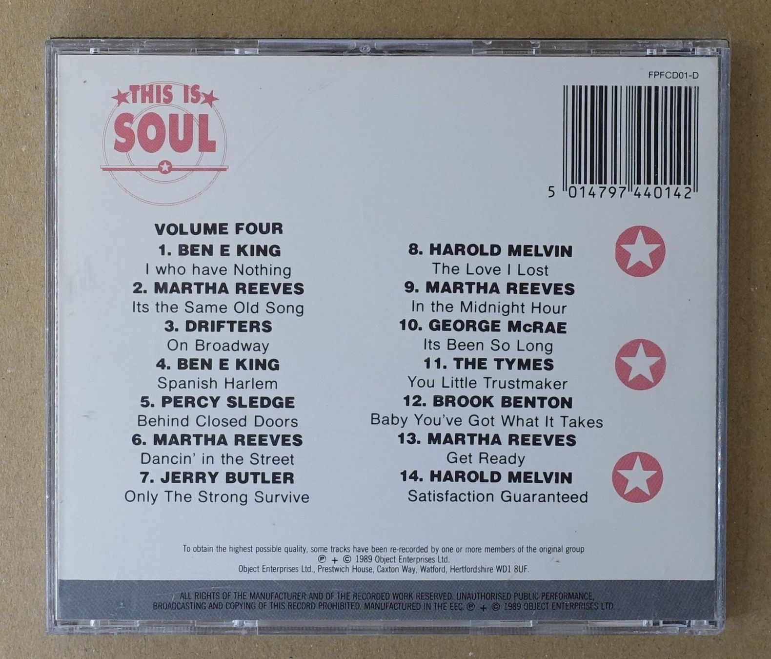 CD: This Is Soul - Volume Four - F10 – Usato da Sessa venduto da fraenklishop 1