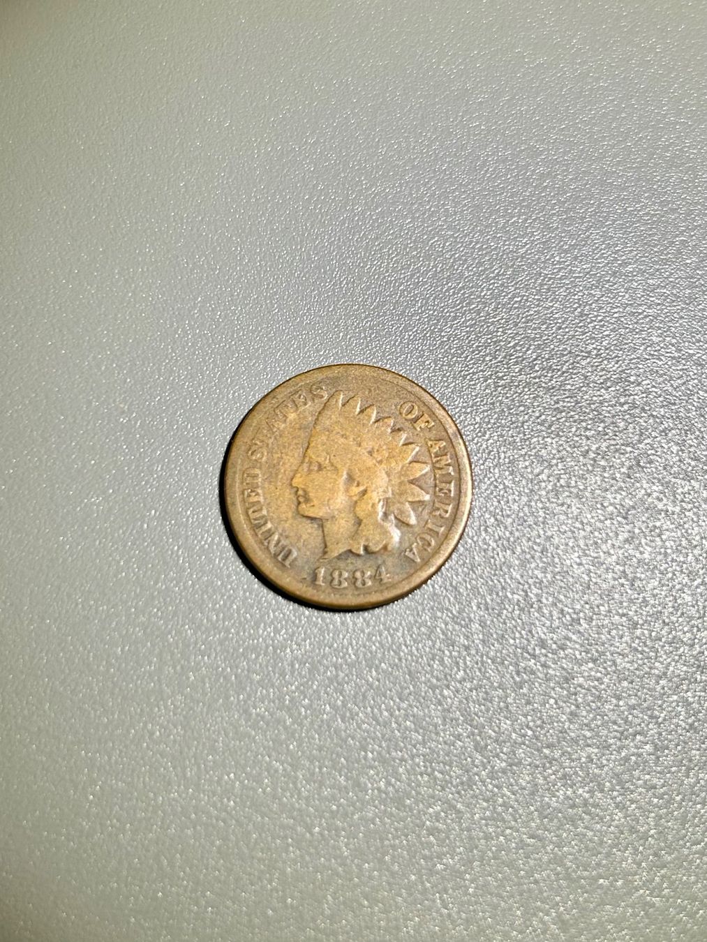 Alle Münzen: One Cent Indian Head 1884 - USA – Gebraucht aus Vuadens von Numispot 1