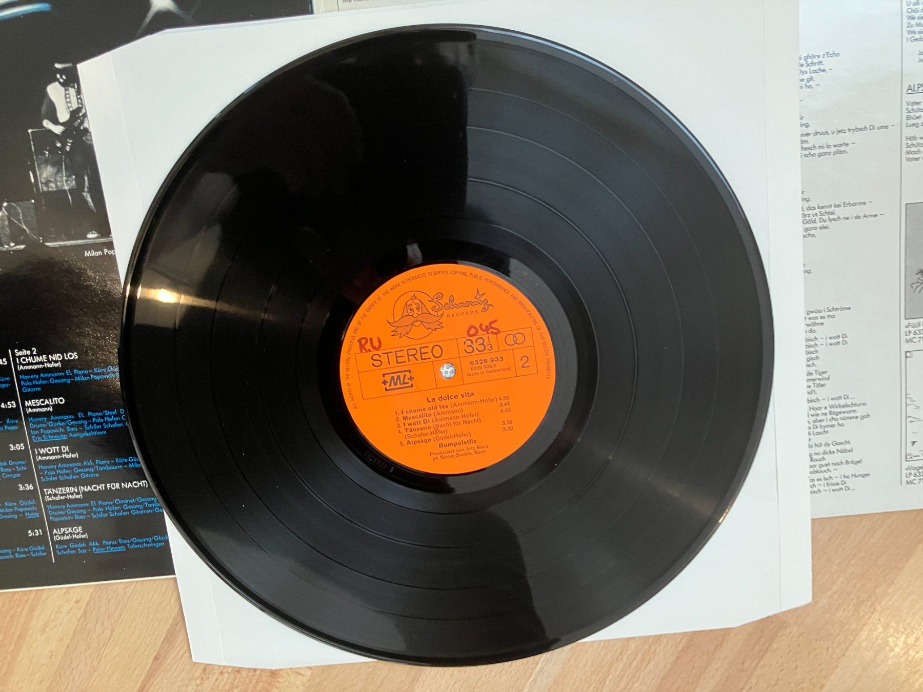 Dischi in vinile: Polo Hofer – Usato da Aarwangen venduto da Jukebox3 8