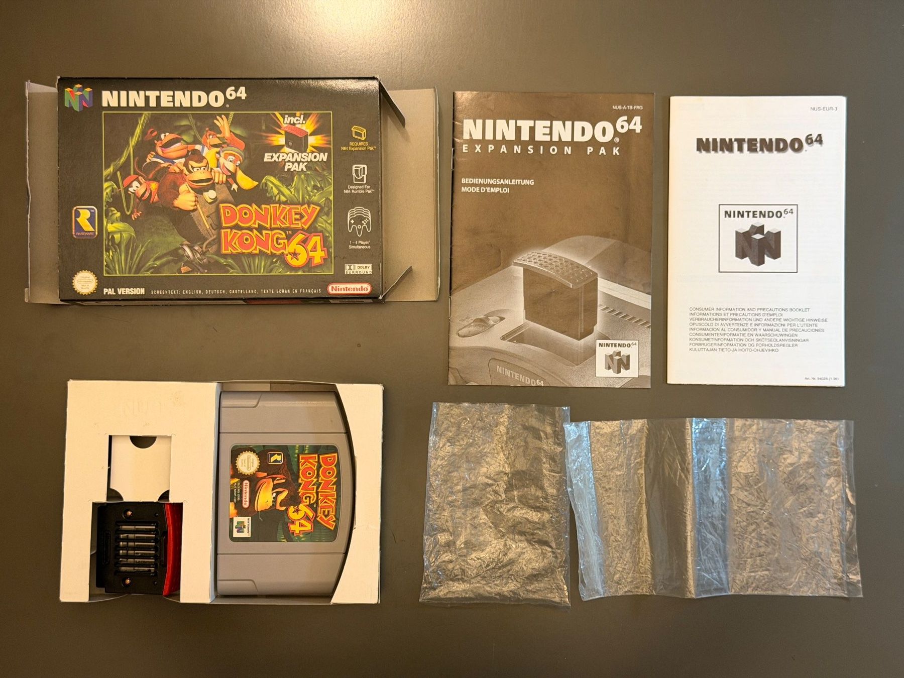 Nintendo Giochi: Donkey Kong 64 - inkl. Originalverpackung – Usato da Zürich venduto da Master202 1