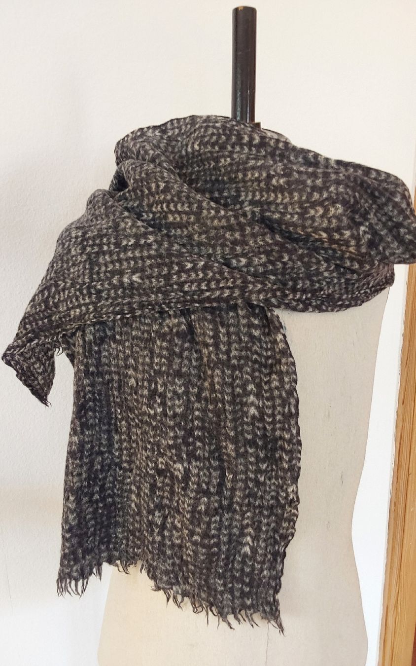 Foulard & Sciarpe: Schal Tuch Wolle grau – Usato da Köniz venduto da scopello12