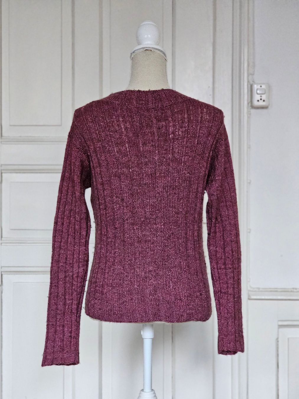 Pullover & Sweatshirts: Pullover Beere gerippt Gr. S-M – Gebraucht aus Ried-Brig von Zzyzx 3