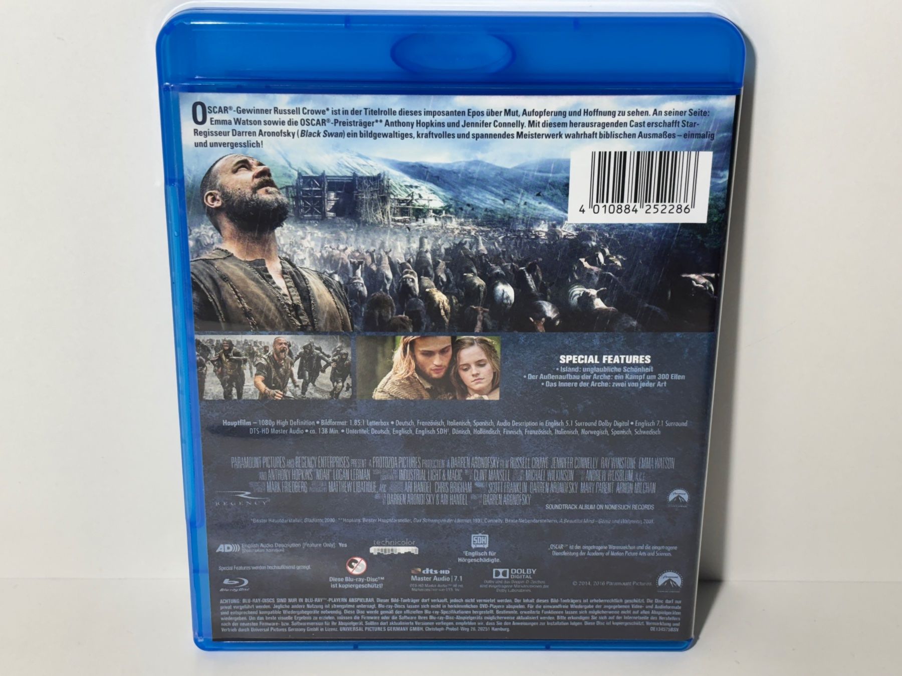 Tutti i DVDs: Noah Blu Ray – Usato da Wilderswil venduto da Sstriker 1
