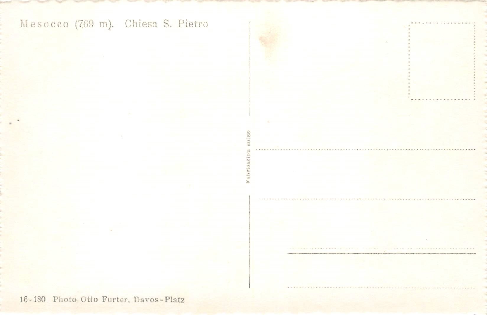 Cartes postales: Mesocco – D'occasion à Ottikon b.Kemptth. par Neptun1974 1