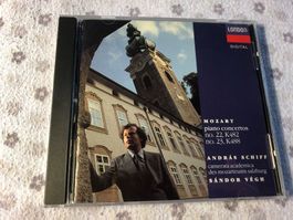 Mozart: Klavierkonzerte Nr. 22 & 23, Schiff, CD