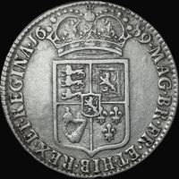 England 1/2 Krone 1689 - BB+‪