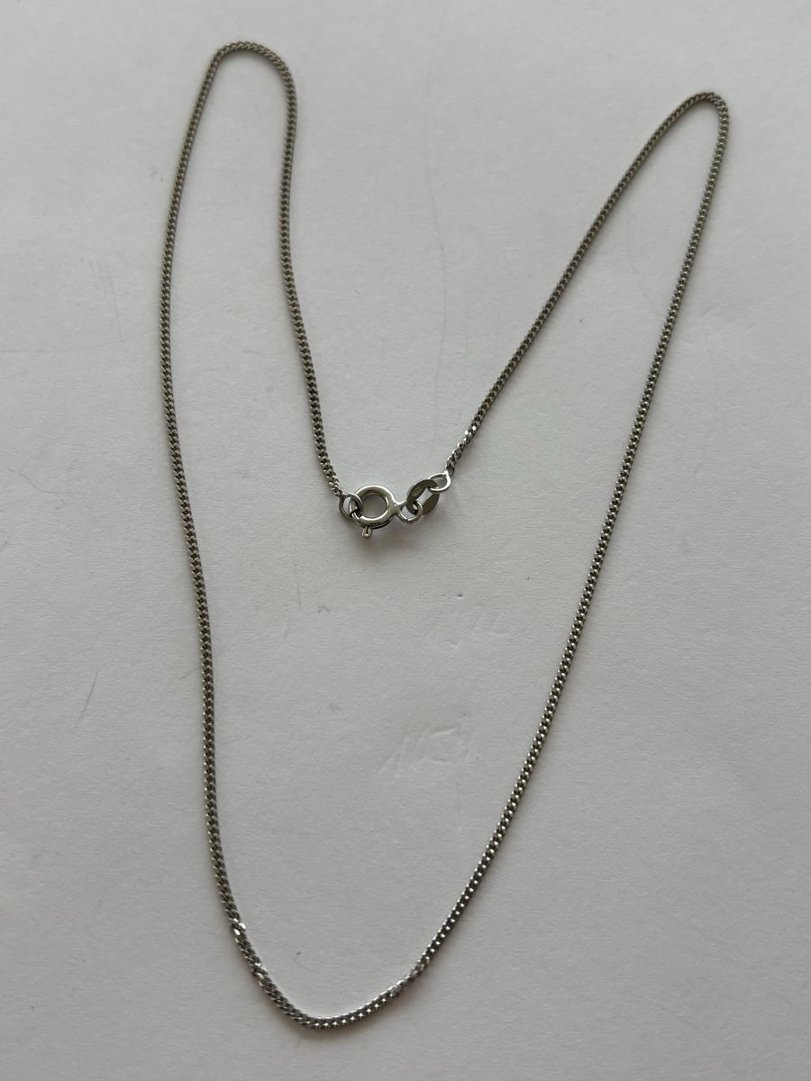 Catenine: Silberkette 925 Sterling Silber, klassisch feingliedrig, top – Usato da Langnau am Albis venduto da flusspflege