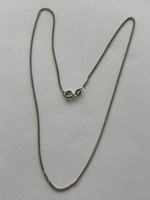 Silberkette 925 Sterling Silber, klassisch feingliedrig, top