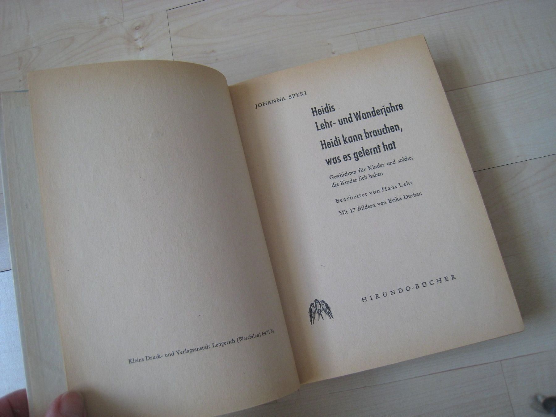 Libri: antikes  HEIDI   Buch Johanna Spyri – Usato da Dättlikon venduto da Mamakuga 5