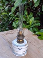 tolle voll funktionierende antike Petrollampe Art Deco