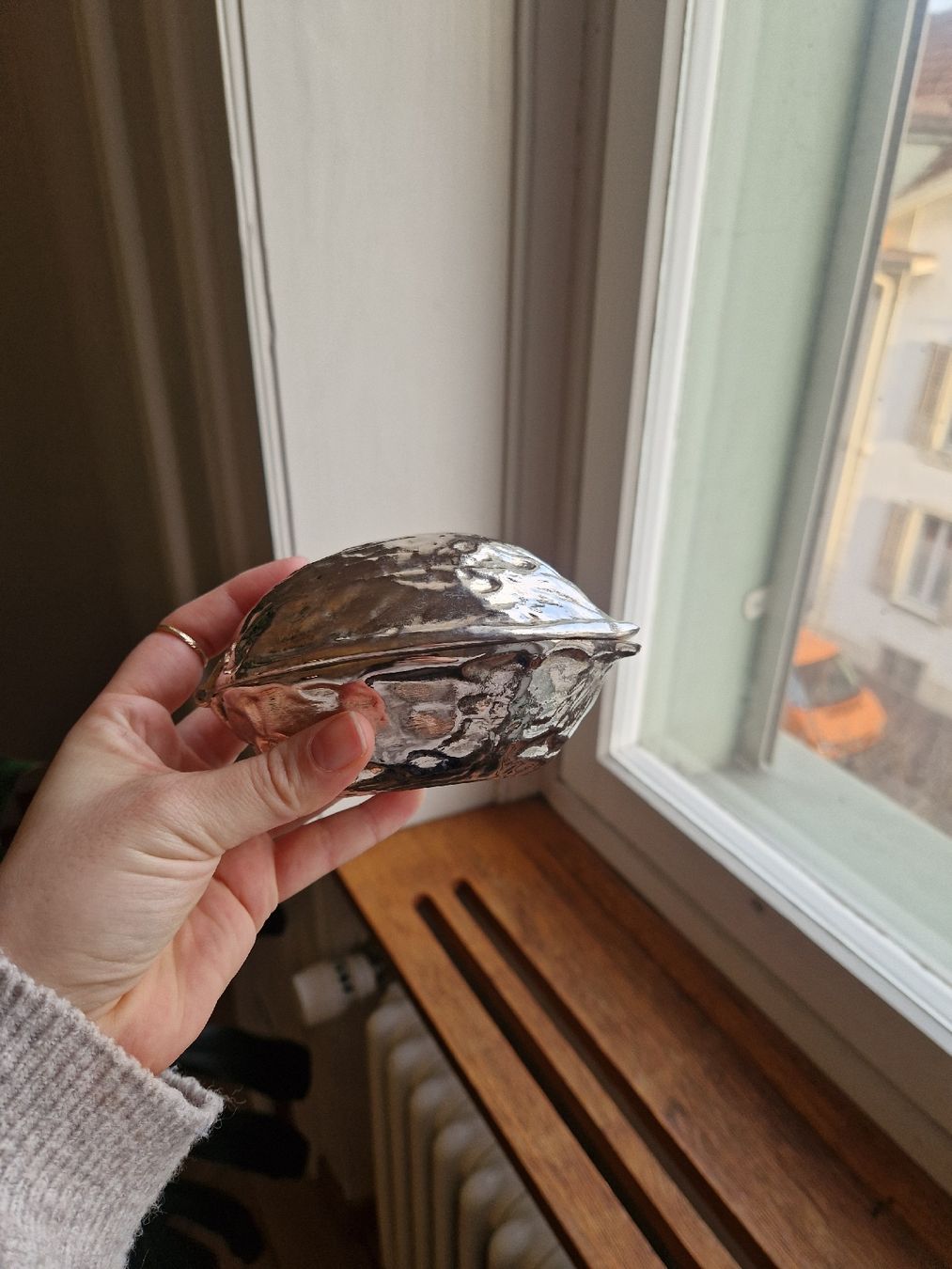 Elettrodomestici da cucina: Nussknacker aus Metall, Silberlook – Usato da Basel venduto da Musawida 4