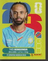 FIFA WORLD CUP 2026 Panini Sticker COD 14 THEO BONGONDA