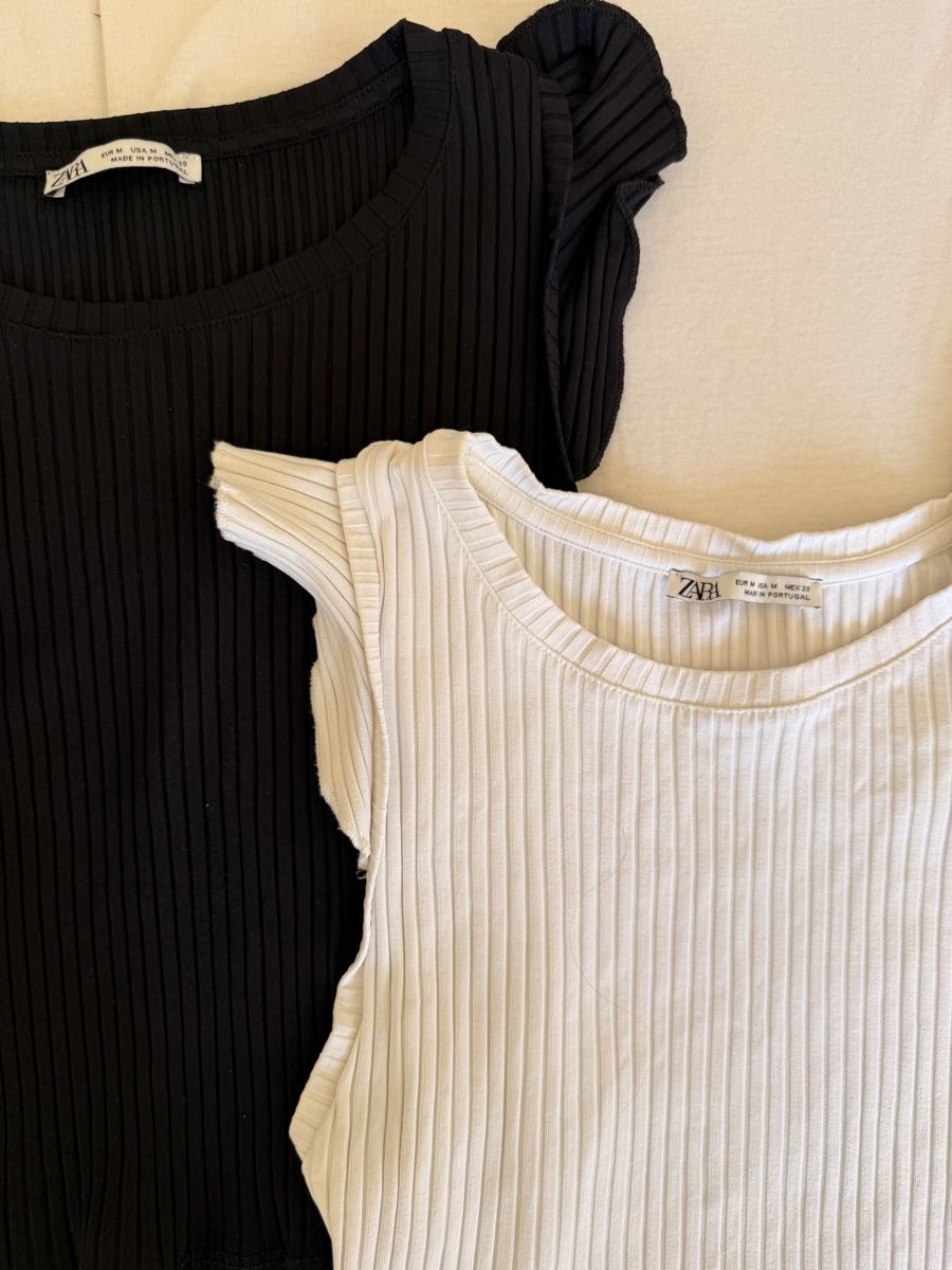 Zara Top: Zara Basic Tops – Nuovo (secondo la descrizione) da Basel venduto da luc_tld6 1