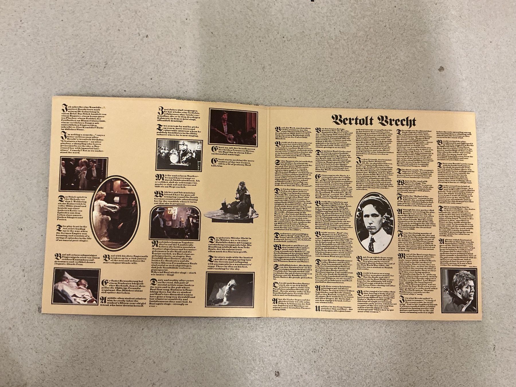 Vinyles: David Bowie  LP - in Bertolt Brecht's Baal – D'occasion à Winterthur par Tumko_7_Vinyl 1
