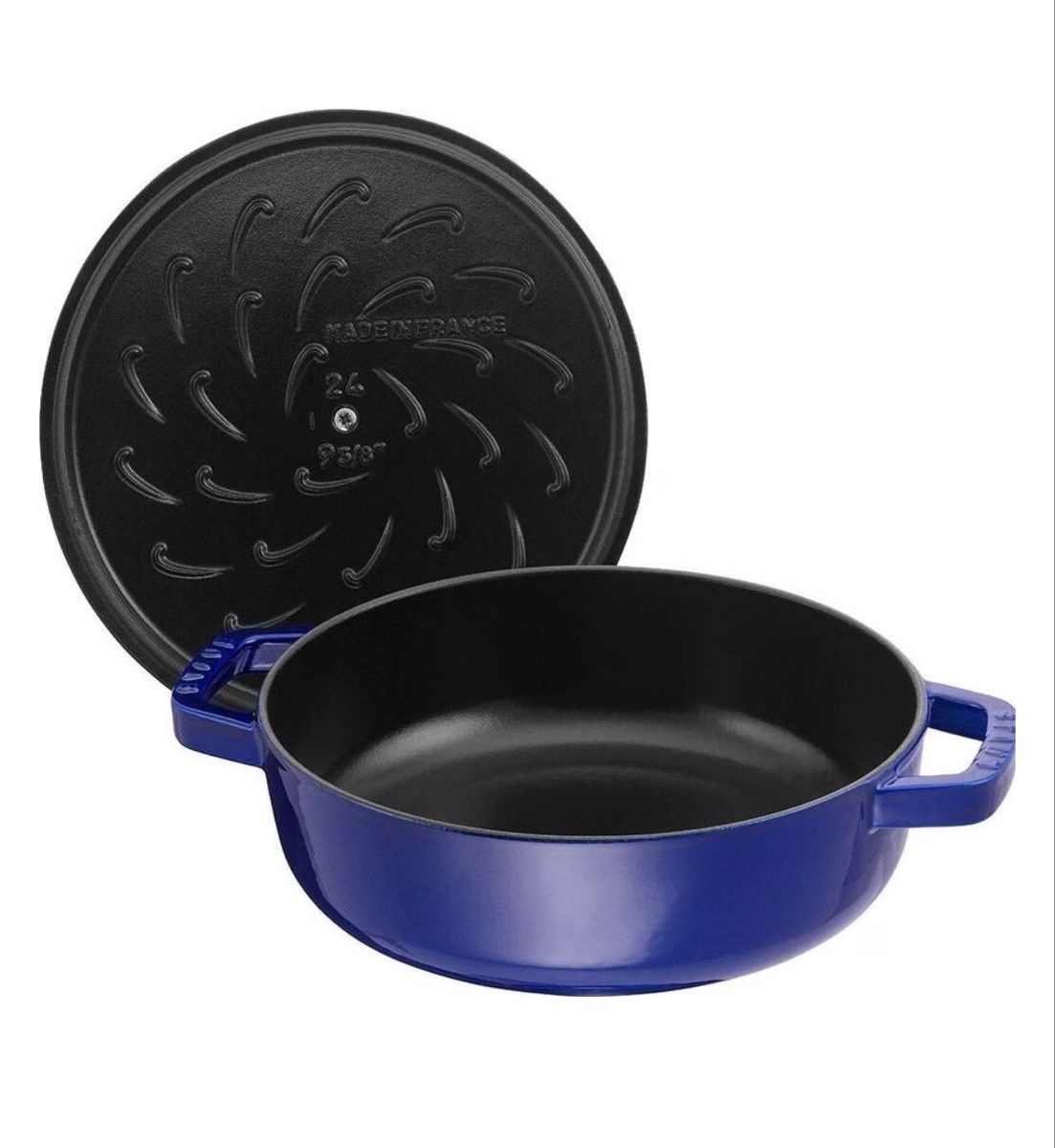 Töpfe: STAUB Chistera Bräter 28 cm blau – Neu (gemäss Beschreibung) aus Seuzach von diePIPPA 1