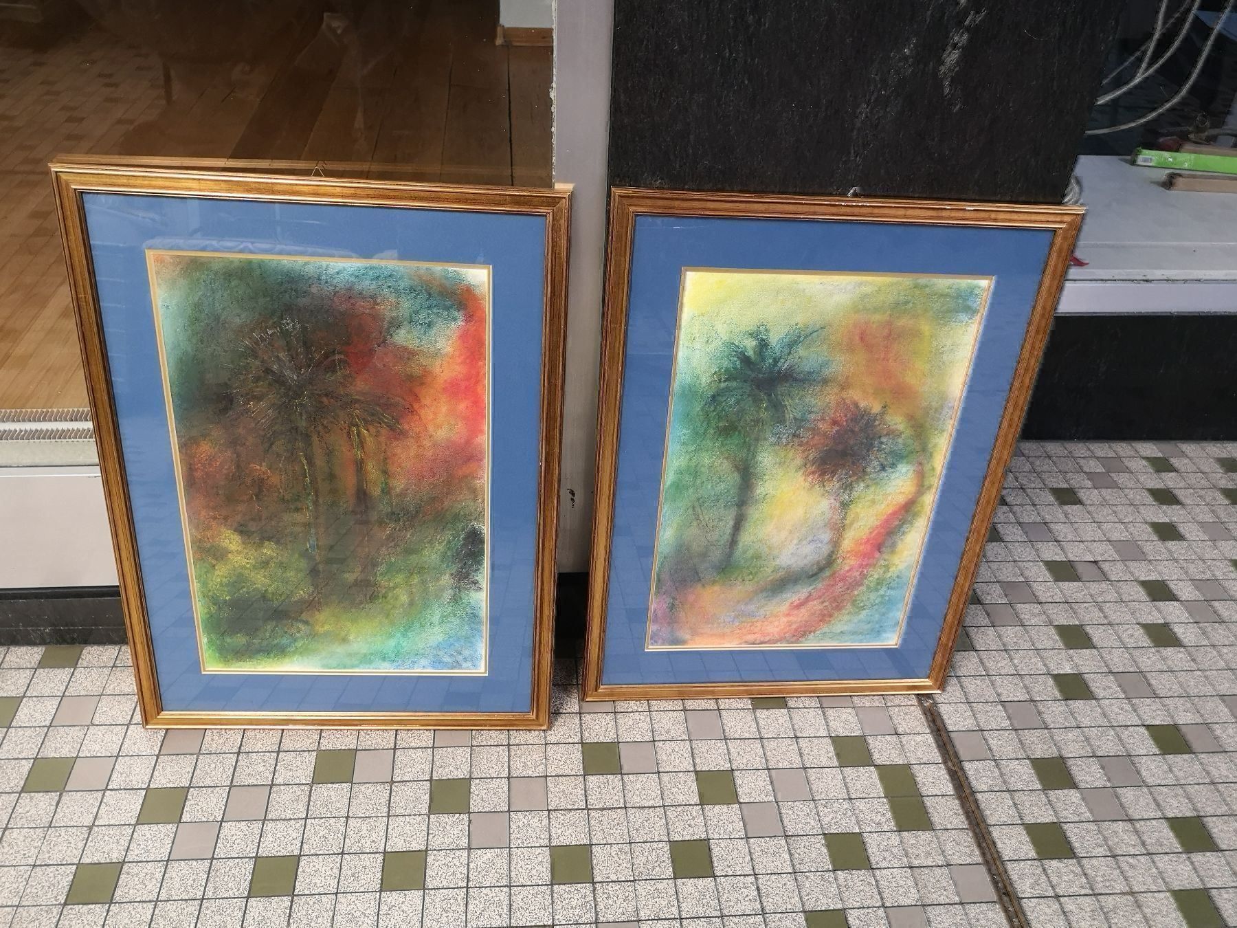Dipinti: PAIRE DE TABLEAUX – Usato da Genève venduto da Qanil77
