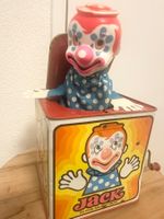 Vintage Mattel Jack in the Music Box 1971 blech defekt rar