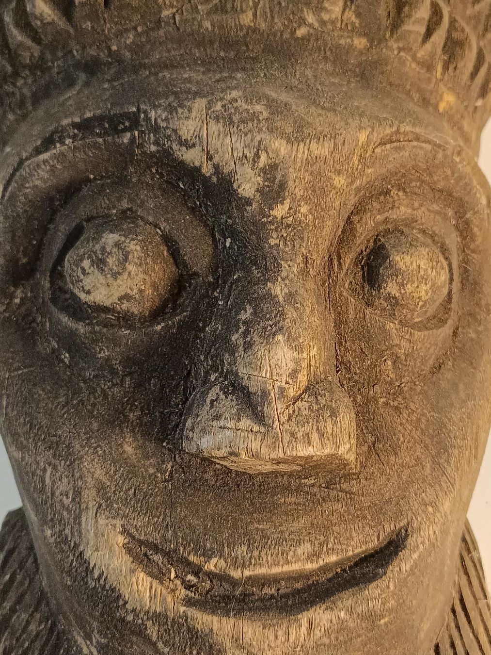 Sculture & Statue: Handgeschnitzter antik Kopf (nov50) – Usato da Künten venduto da Schnaepplihuus 2