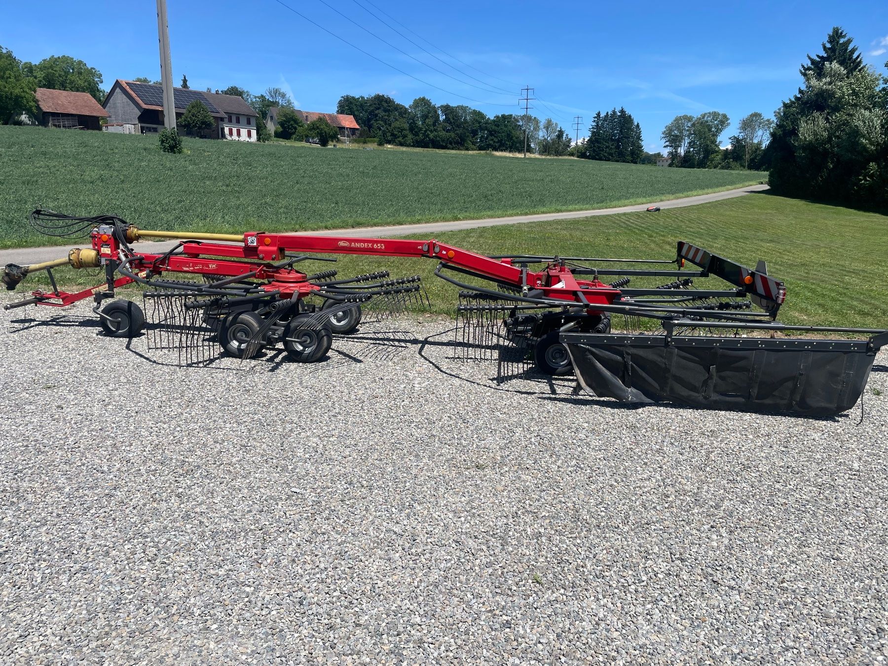 Raccolta foraggio grezzo: Vicon Doppelschwader 653 – Usato da Neuwilen venduto da muehlethaler-technik