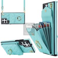 Schutzhülle Etui Wallet Samsung Galaxy S22 Ultra + 2x Gurt