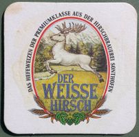 Bierdeckel - Hirsch-Bier - 80er Jahre - D