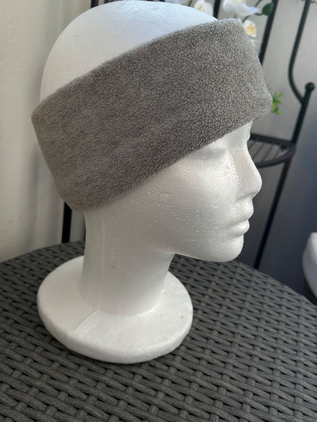 Copricapi, berretti & cappellini: Fleece Stirnband grau – Usato da Brunnen venduto da Nala2929 1