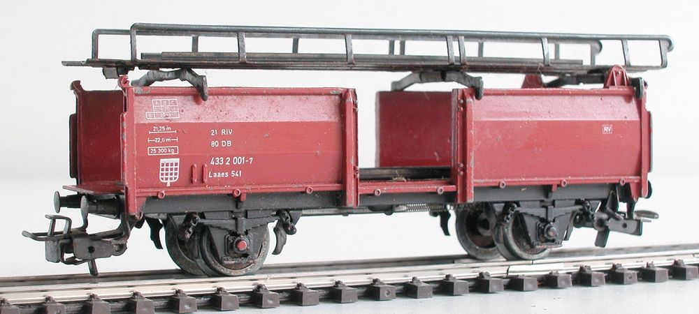 Märklin 46129 H0 - Paire de Voitures de Transport Laaes de DB