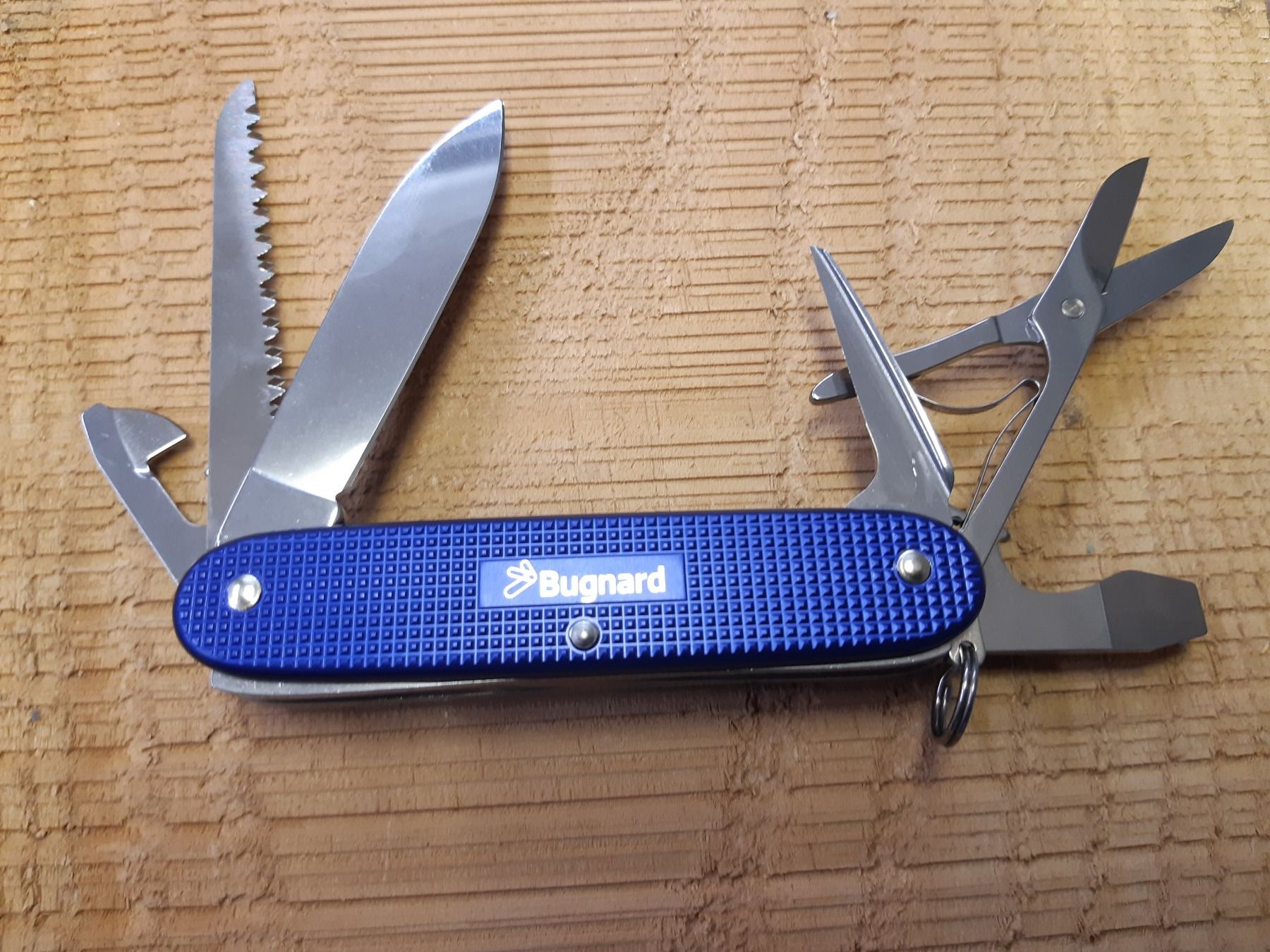 Victorinox Taschenmesser: Victorninox Bugnard Farmer X Alox blau – Neu und originalverpackt aus Strengelbach von Zimba03 3