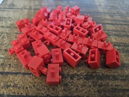 lego 30237b lot de 40 pièces Red Brick, Modified 1 x 2 with