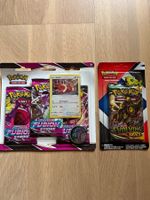 2x Pokemon SWSH Blister Booster Pack Evolving Skies Fusion