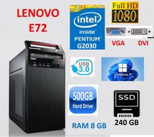 PC Lenovo E72 2030 8GB 240GB 500GB