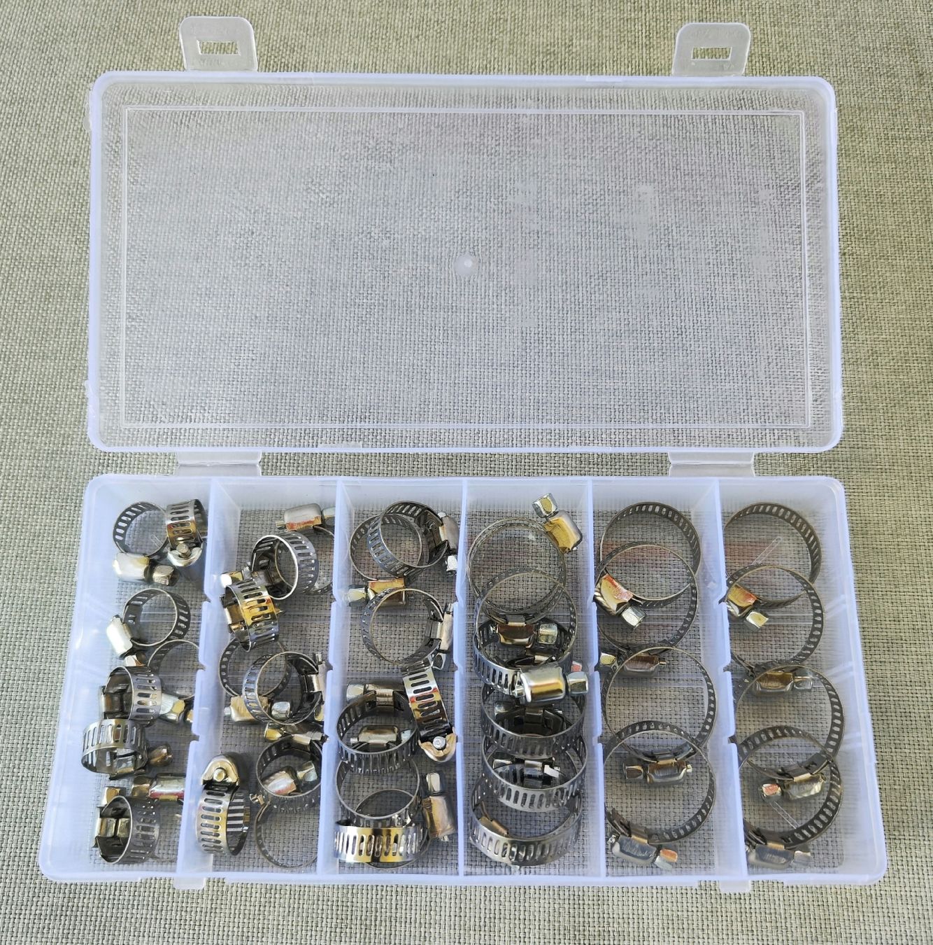 Tutti gli attrezzi: Schlauchbriden Set 40 teilig – Nuovo e nell'imballaggio originale da Birmensdorf ZH venduto da Hagenbuchertrade 1