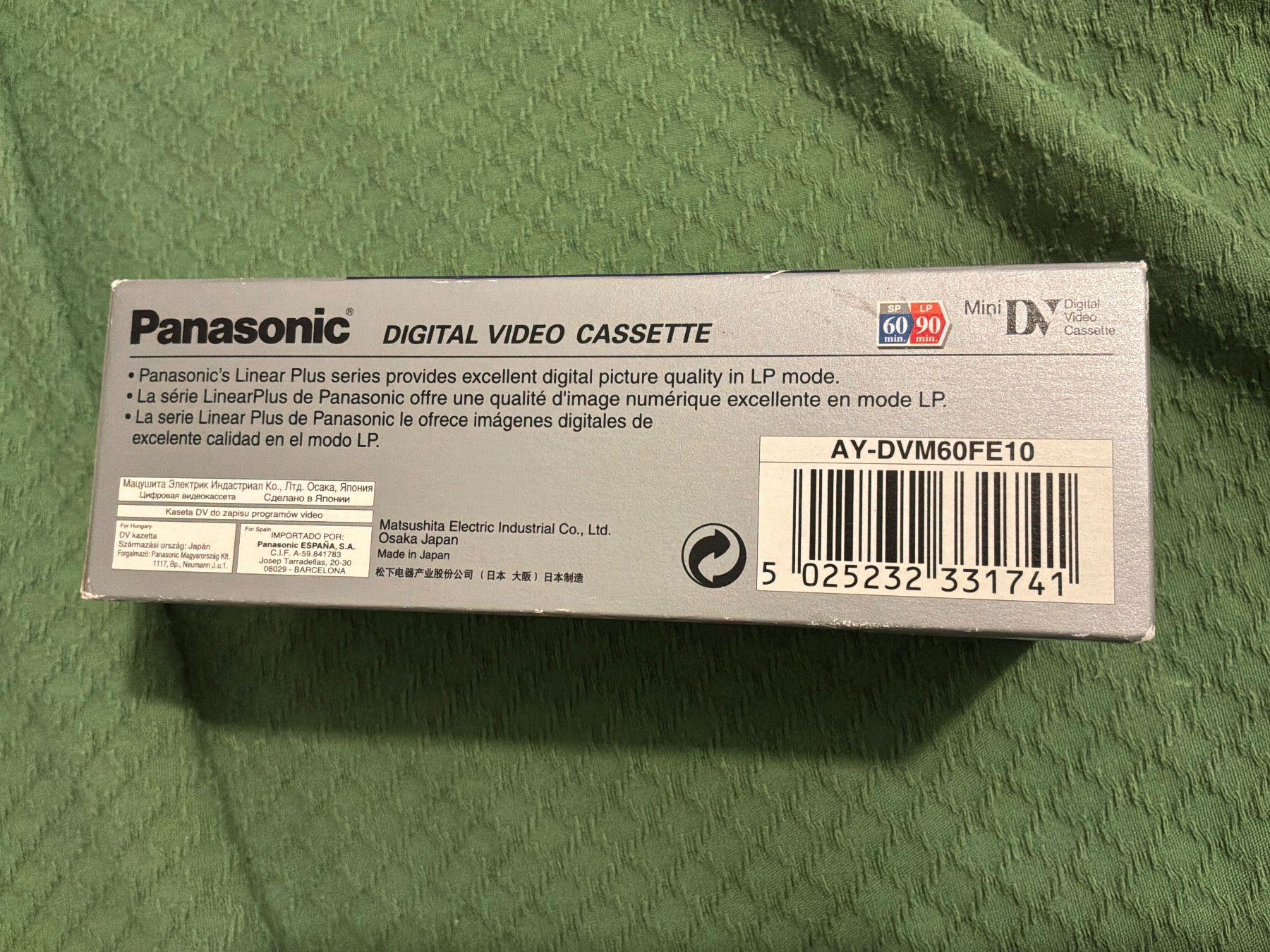 Leerkassetten: 10 cassette MiniDV Kassetten – Neu und originalverpackt aus Massagno von mar_k9xb 1
