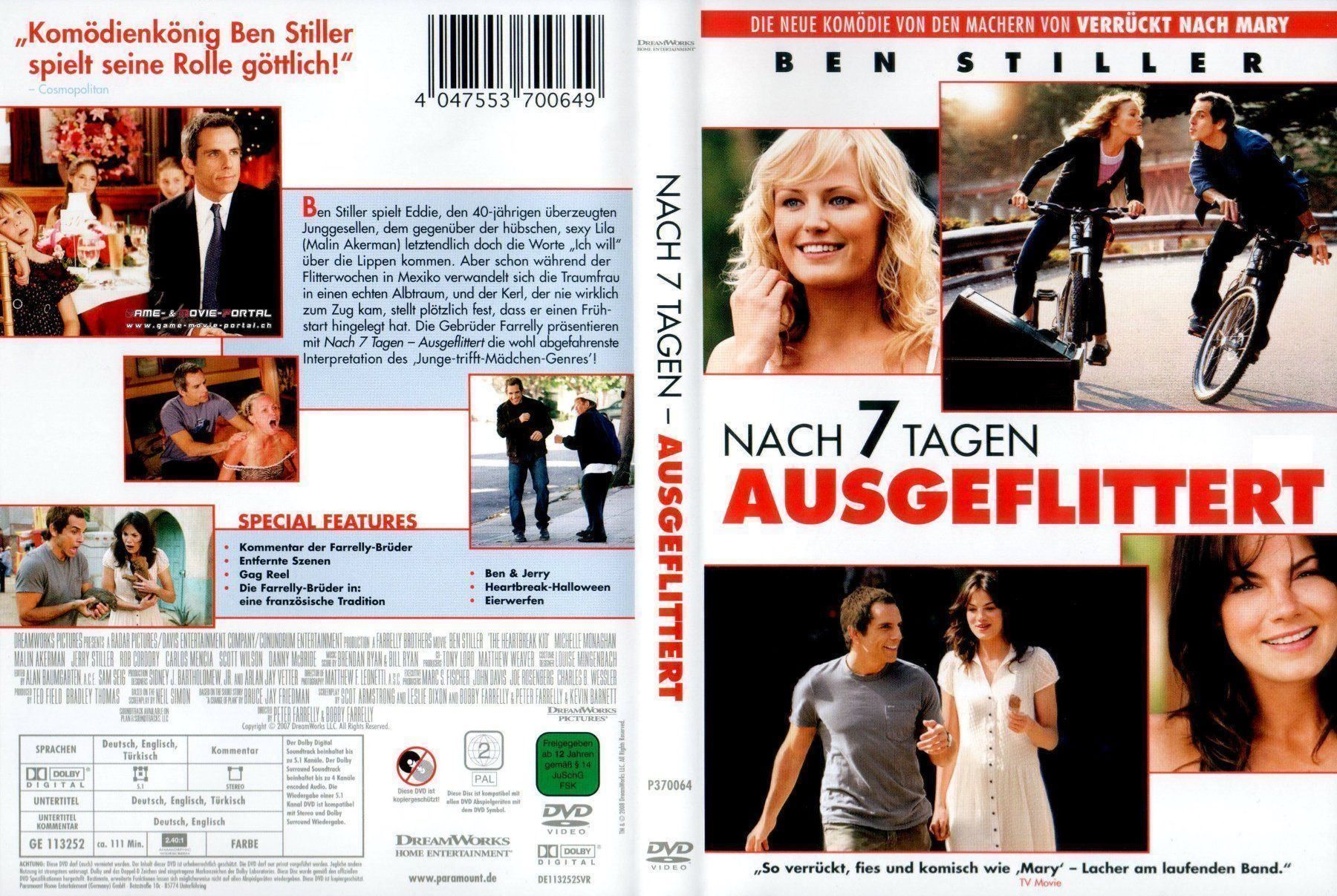 Tutti i DVDs: Nach 7 Tagen ausgeflittert – Usato da THERWIL venduto da Fcbbasel