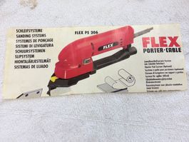 Flex PS 206 Schleifsystem, viel Zubehör, funktionstüchtig