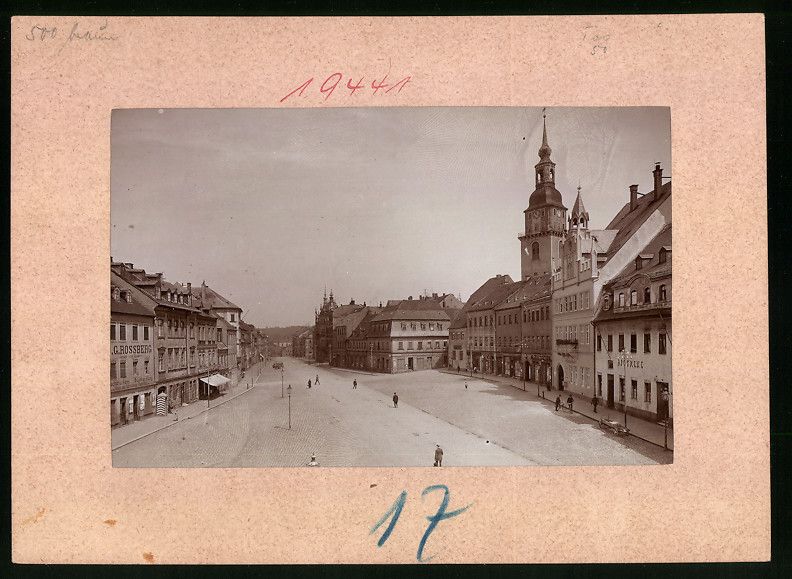 Fotografie & Manifesti: Fotografie Frankenberg i. Sa., Markt mit – Usato da Berlin venduto da bartko-reher