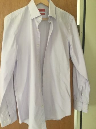 Slim Fit Businesshemd Hugo Boss / Gr. S, hellviolett