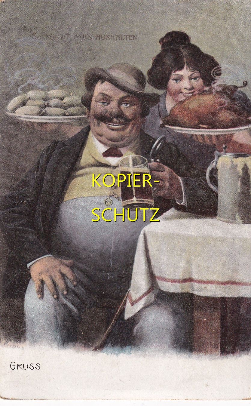 Cartoline postali: So könnt ma's aushalten /ba – Usato da Hombrechtikon venduto da Rudolf07