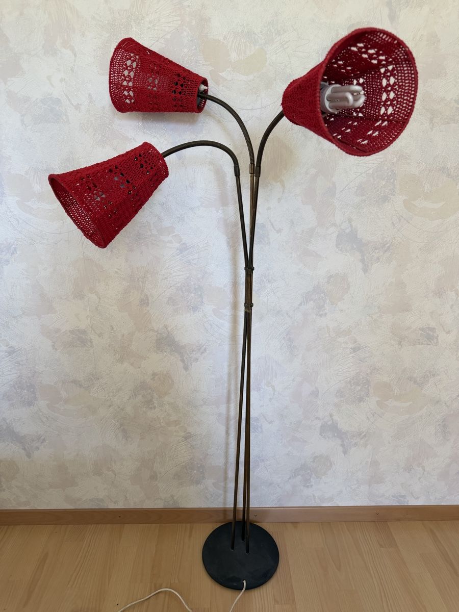 Lampes: Vintage Design Stehlampe Mid-Century – D'occasion à Konolfingen par petzipetz