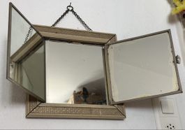 Antiker Spiegelschrank mit Engelmotiv🖼️👼unikat!