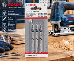 Bosch Stichsägeblatt Set 1x T 101 AOF, 2x T 101 BIF 3er Pack