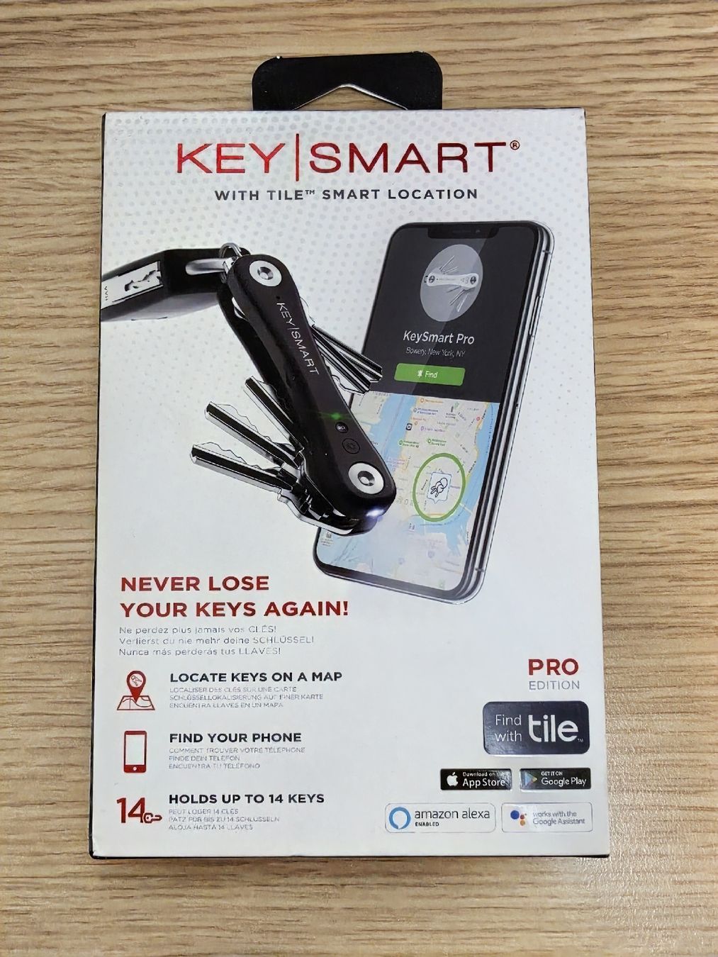 Schlüssel: KeySmart Pro mit Tile neu ungebraucht – Neu und originalverpackt aus Rheineck von CBV22