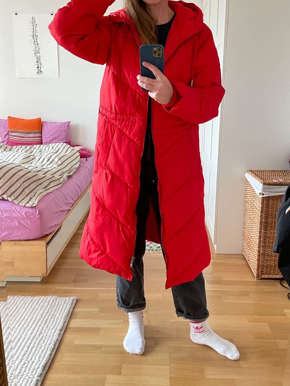 Manteaux: Roter Puffer Coat von Hush | wie neu – D'occasion à Zürich par Honeyboo 7