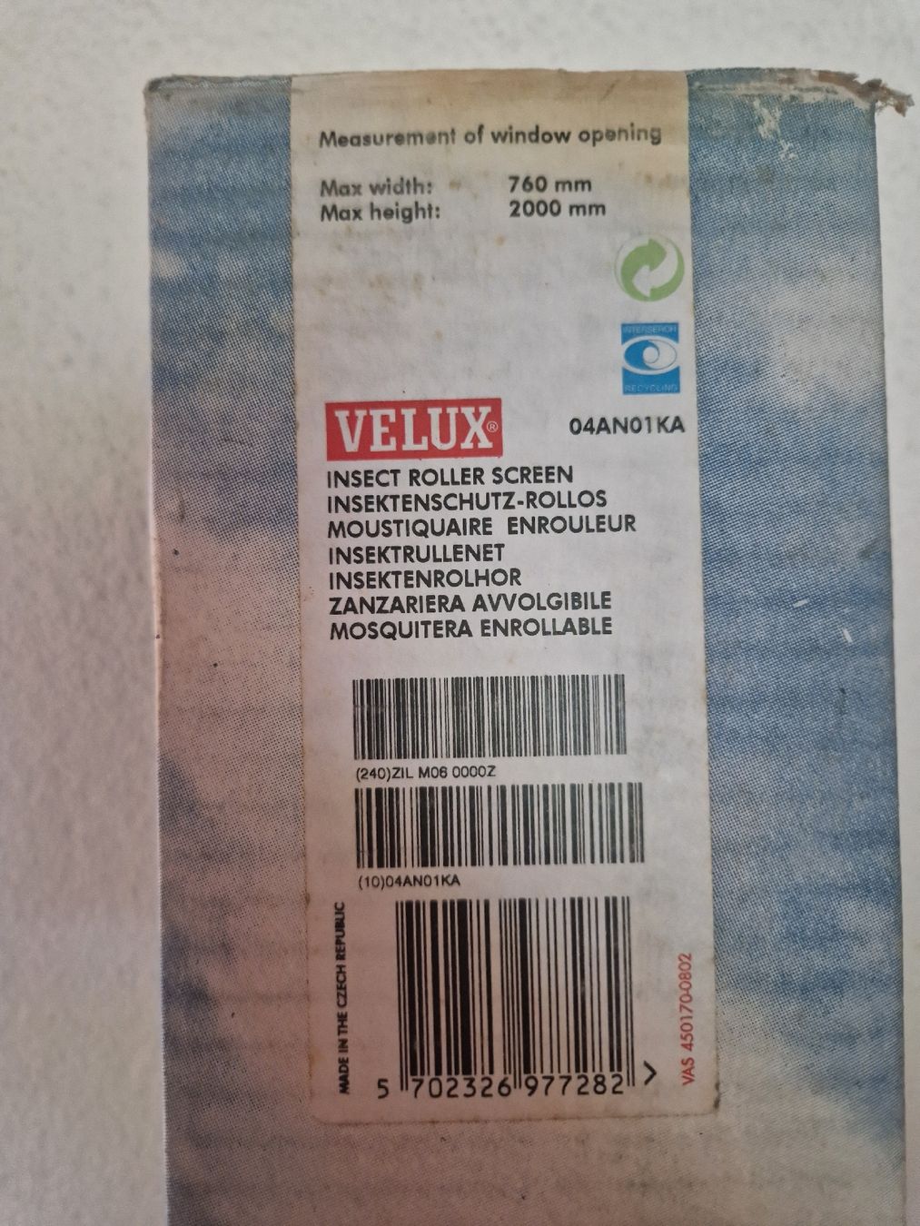 Tende: VELUX Mosquitonetz – Nuovo e nell'imballaggio originale da Lauterbrunnen venduto da ziv_nd87 3