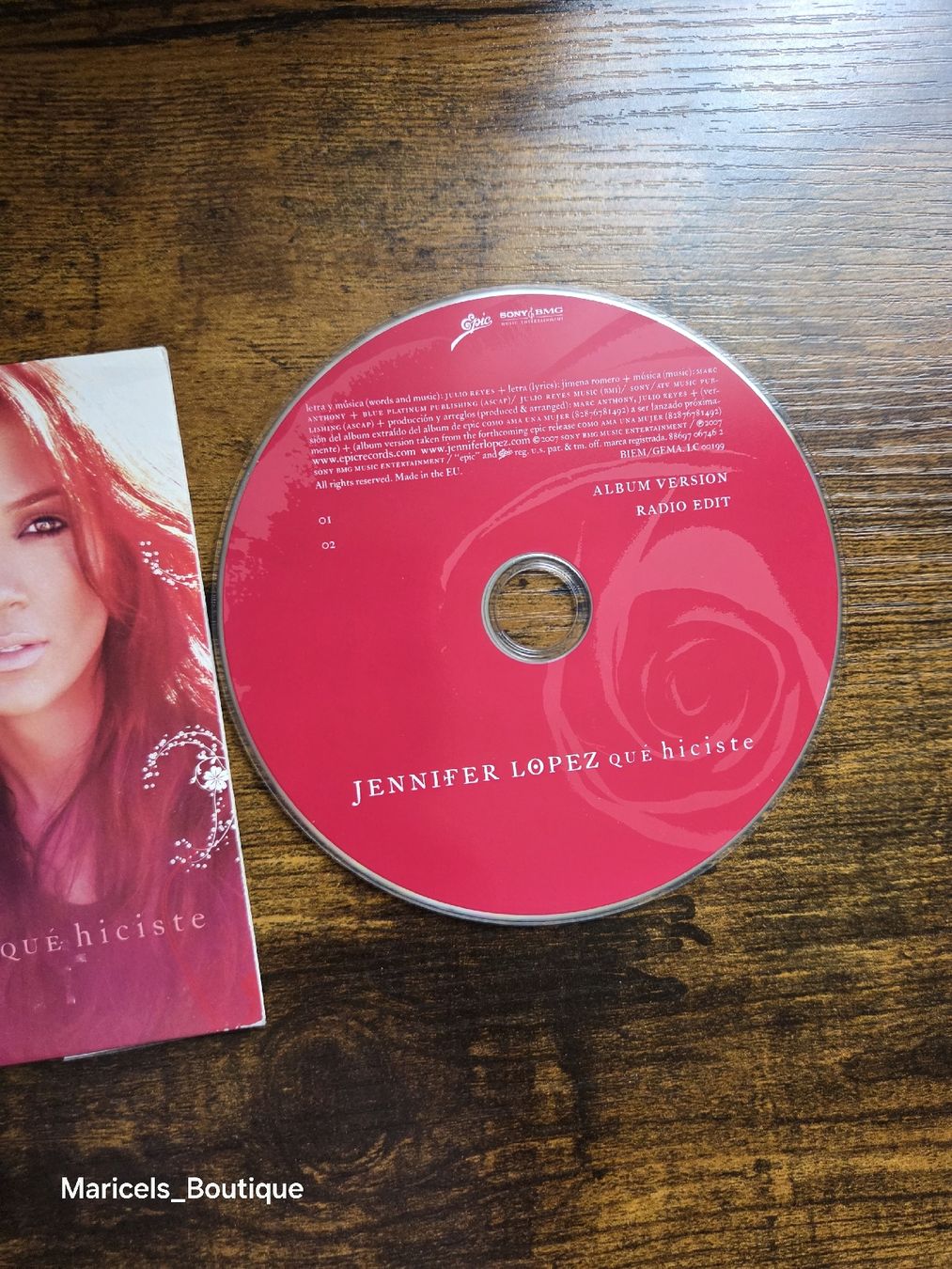CDs: Jennifer Lopez Que Hiciste CD  – Gebraucht aus Winterthur von Maricels_Boutique 2